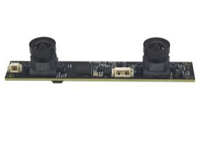 R8 stereo camera module front view